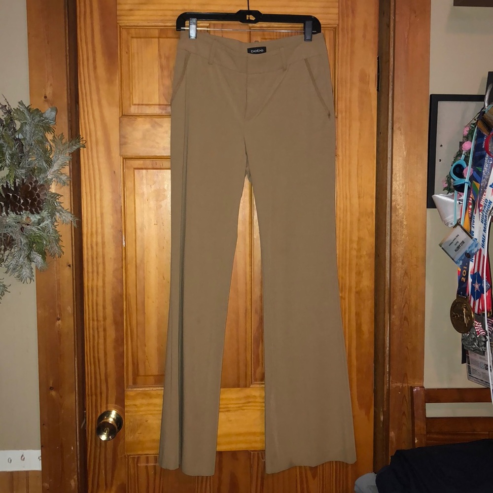 Khaki Bebe dress pants